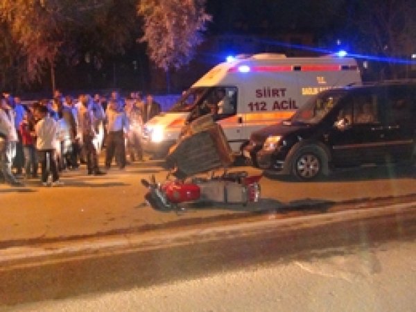 Siirt'te Trafik Kazası: 2 Yaralı
