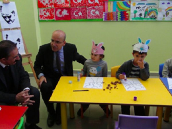 Bakan Şimşek Anaokulu Açılışını Yaptı
