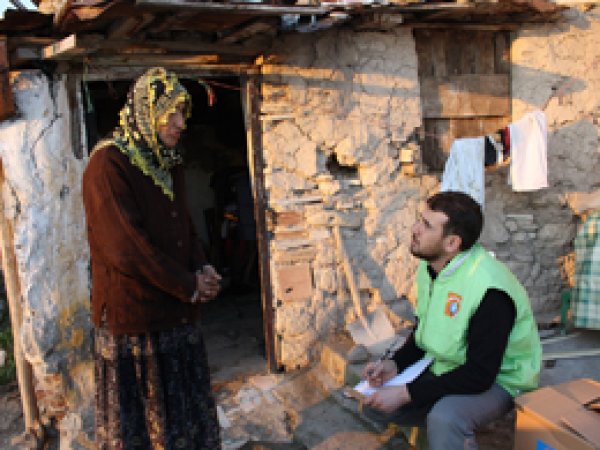 Mustzaflar Cemiyeti Mersin Şubesi'nden Yardımlar