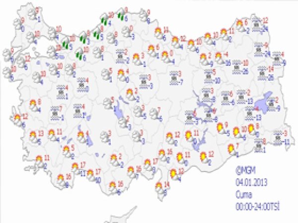 Buzlanma ve Don Olayı Uyarısı