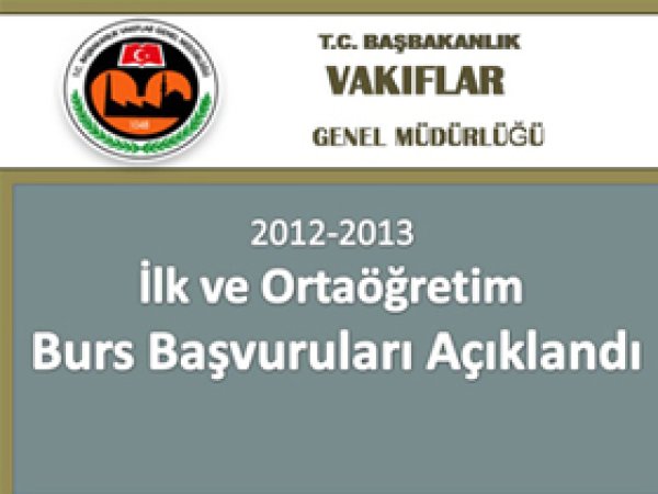 İlk ve Ortaöğretim Burs Başvurusu Sonuçları Açıklandı