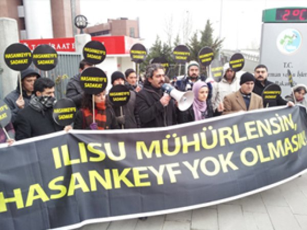 Ilısu Barajının Mühürlemesi için Basın Açıklaması