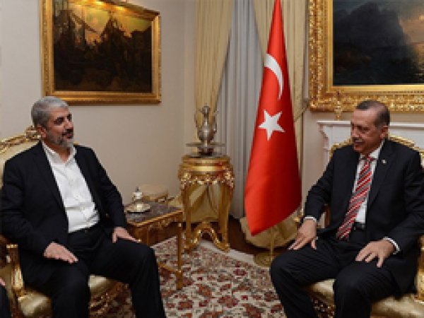 Erdoğan, Halid Meşal ile Görüştü