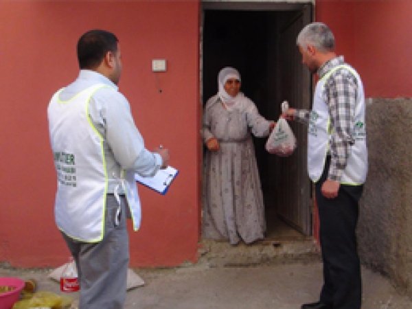 Umut-Der, 80 Aileye Akika Eti Ulaştırdı