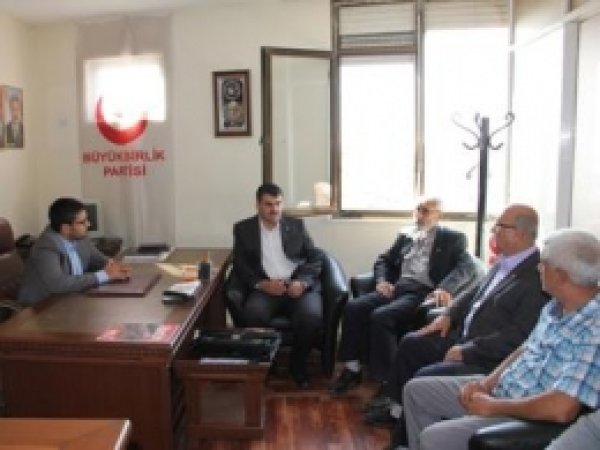 HÜDA PAR'dan  CHP ve BBP'ye Bayram Ziyareti