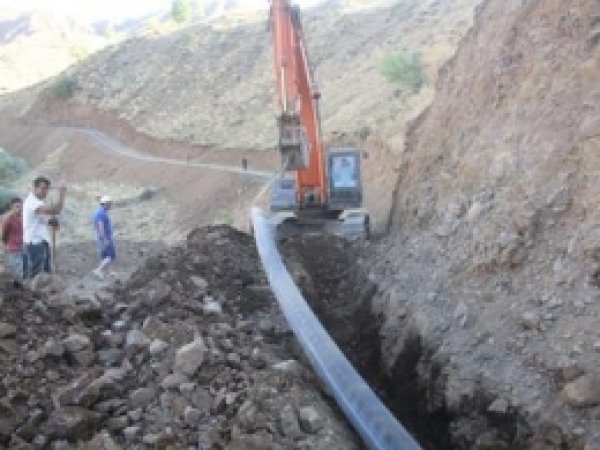 İçme Suyu Şebekesinin Yüzde 96'sı Tamamlandı 
