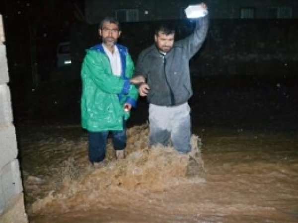 Viranşehir'de Sel 