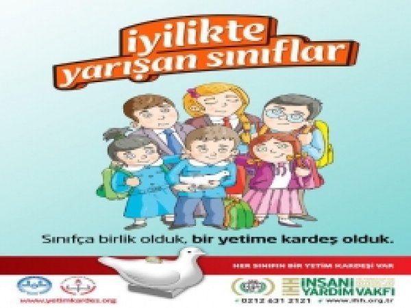 'Her Sınıfın Bir Yetim Kardeşi Var' Kampanyası 
