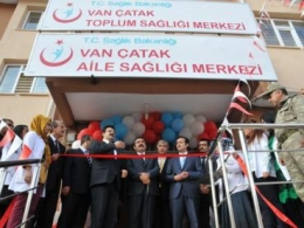 Çatak Toplum Sağlık Merkezi Yeni Hizmet Binası Açıldı 