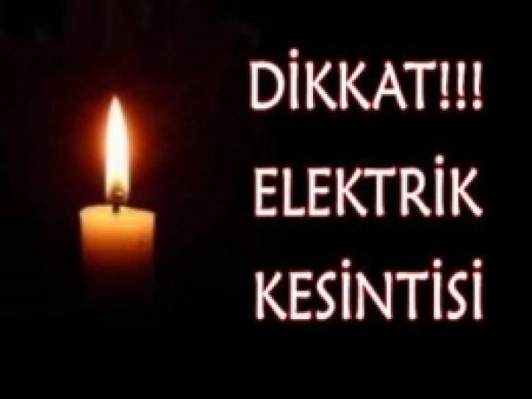 Batman'da Elektrik Kesintileri Uyarısı 