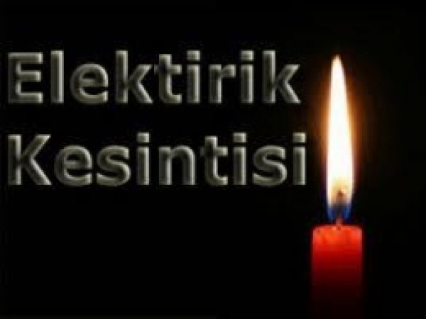 Şanlıurfa'da Elektrik Kesintisi 