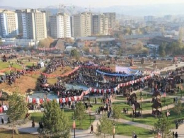 Sivas'ta Park Açılışı Yapıldı 