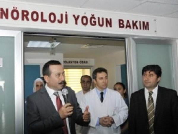 Konya'da Nöroloji Yoğun Bakım Ünitesi Hizmete Açıldı 