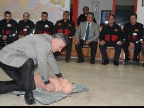 İtfaiye "ACİL" Eğitiminde 