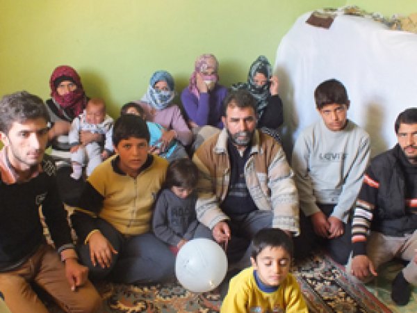 Suriyeli Aile Yardım Bekliyor 
