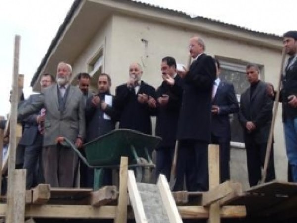 Yatılı Erkek Kur'an Kursunun Temeli Atıldı  