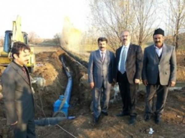 Muş'ta İlk Kapalı Sistem Sulama Çalışması 