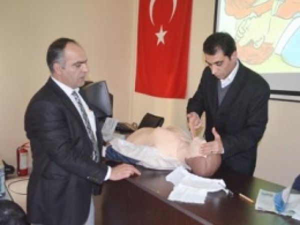 Belediye Personeline İlkyardım Semineri 