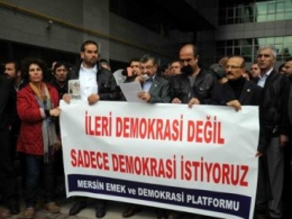 Mersin'deki 'Gezi Parkı' Davası Başladı 