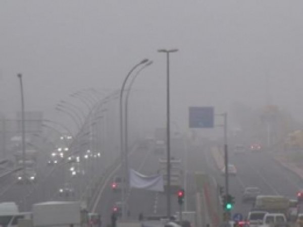 Diyarbakır'da Yoğun Sis  