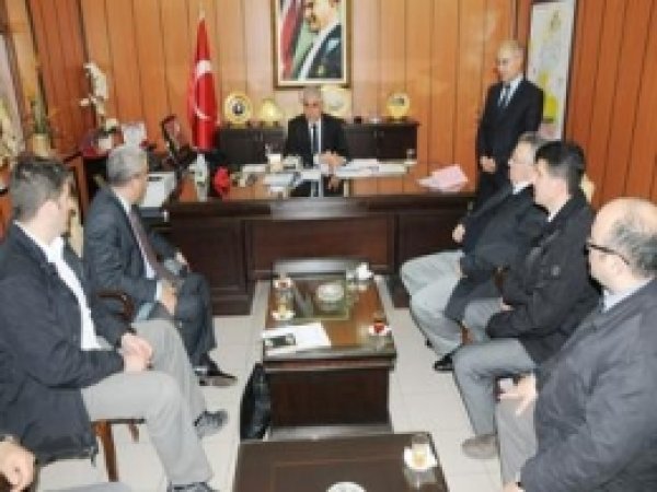 İş Makineleri Derneği Batman Milli Eğitimi Ziyaret Etti 