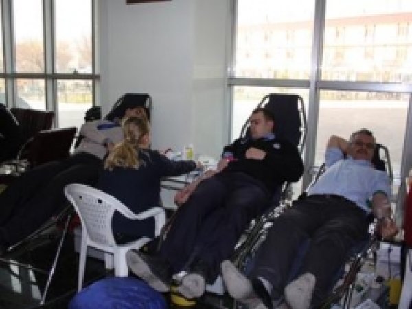 Belediye Çalışanları 'Kan Bağışı Kampanyası'na Destek Verdi  