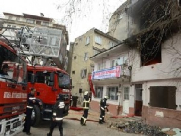 İtfaiye Tatbikatı Gerçeği Aratmadı  
