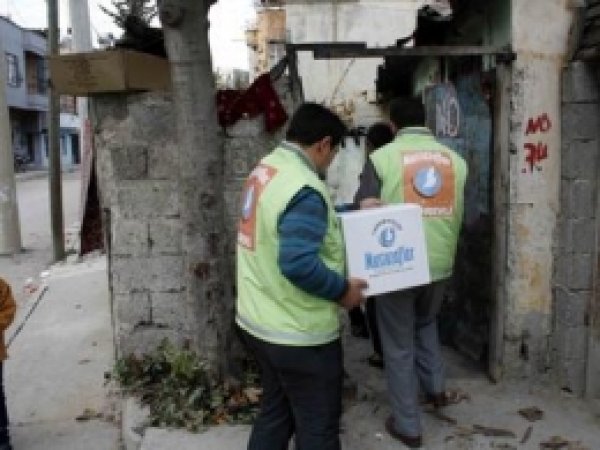 Mustazaflar Cemiyeti Mersin'de Yardımlara Devam Ediyor 