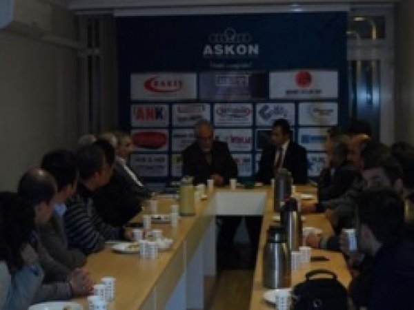 Mahmut Toptaş Hoca ASKON Üyeleriyle Buluştu  