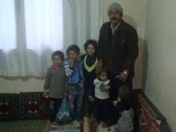 Mustazaflar Cemiyeti'nden Suriyeli Aileye Yardım 