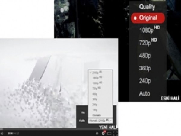 YouTube Videolarına 4K Seçeneği Eklendi 