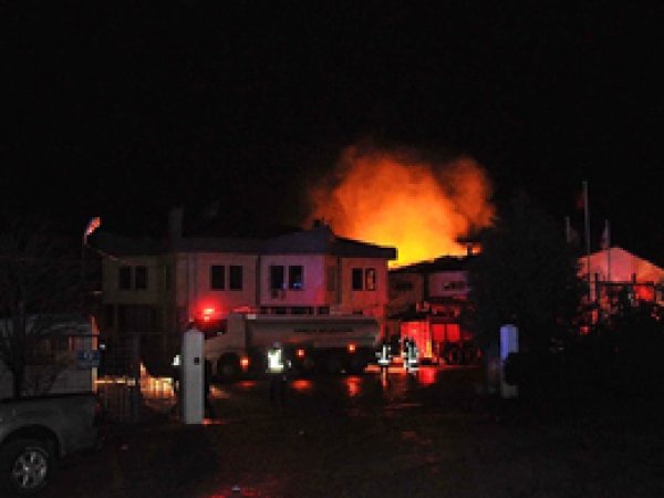 Tekirdağ'da Fabrikada Patlama