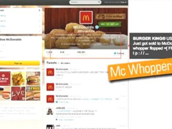 Burger King'in Twitter Hesabı Hacklendi