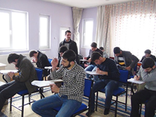 İmam Hatip Der Yeterlilik Deneme Sınavı Yaptı