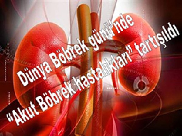 Dünya Böbrek Günü'nde 'Akut Böbrek Hastalıkları' Tartışıldı
