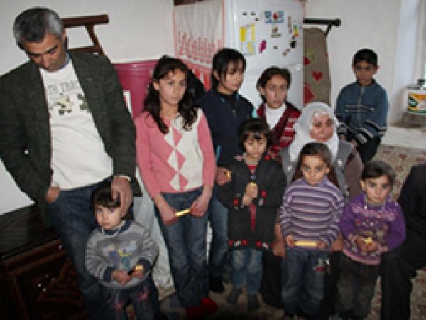 Mağdur Aileye Yardım Eli