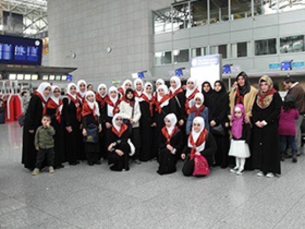 Gurbetçi  Gençler Umre'ye Uğurlandı