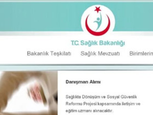 Sağlık Bakanlığı Sitesine 'T.C.' İbaresini Eklendi
