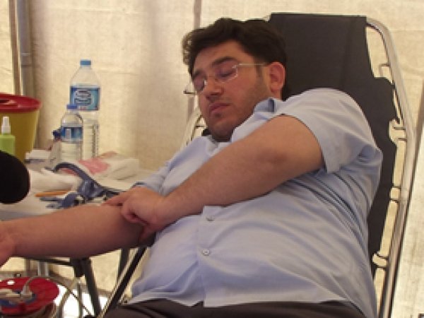 Sivas'ta Kan Bağışı Kampanyası
