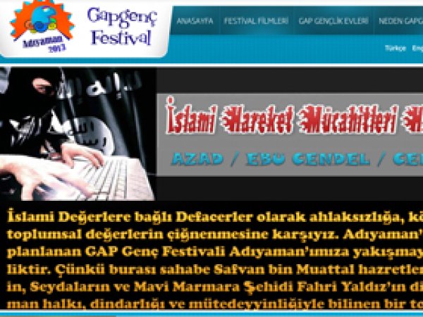 Müslüman Hackerler Festival Sitesini Çökertti