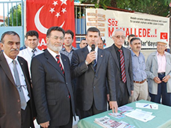 Saadet'ten 'Söz Mahallede' Projesi