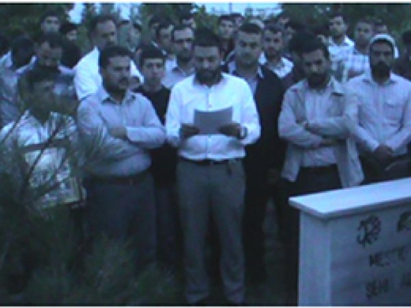 Şehid Ali Haydar Mezarı Başında Anıldı