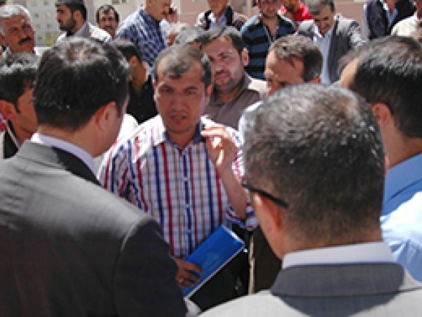 Alacakları Ödenmeyen İşçilerden Eylem