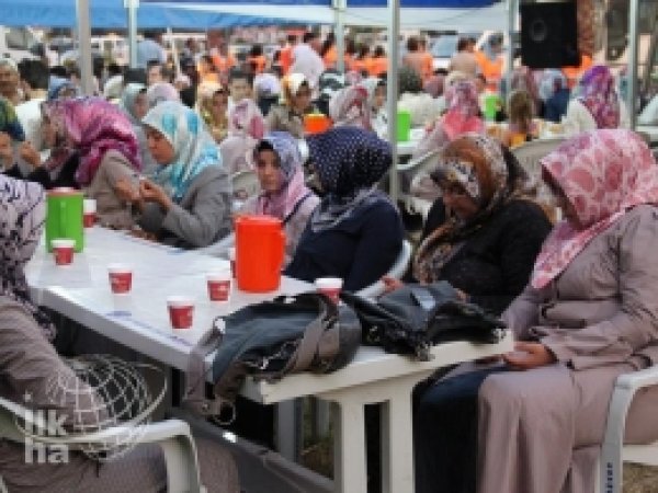 Gezi Parkı'nda Bin 500 Kişiye İftar Verilecek