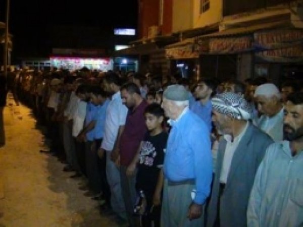 Hüda Par Hilvan Teşkilatından Gıyabi Cenaze Namazı