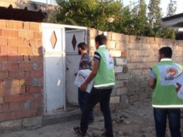 Çınar Şefkat-Der'den 320 Aileye Yardım