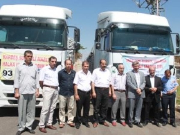Suriye Halkına Yardım TIR'ı Yola Çıktı