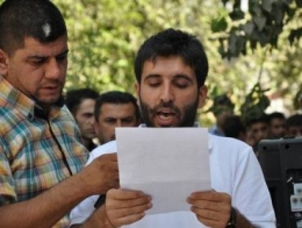 Silopi'de Termik Santralleri Protesto Edildi