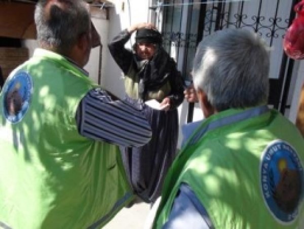 Konya Umut Kervanı'nın Yardımları Devam Ediyor