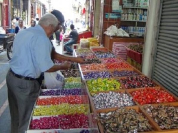 Bayram Şekeri Tezgâhta Yerini Aldı
